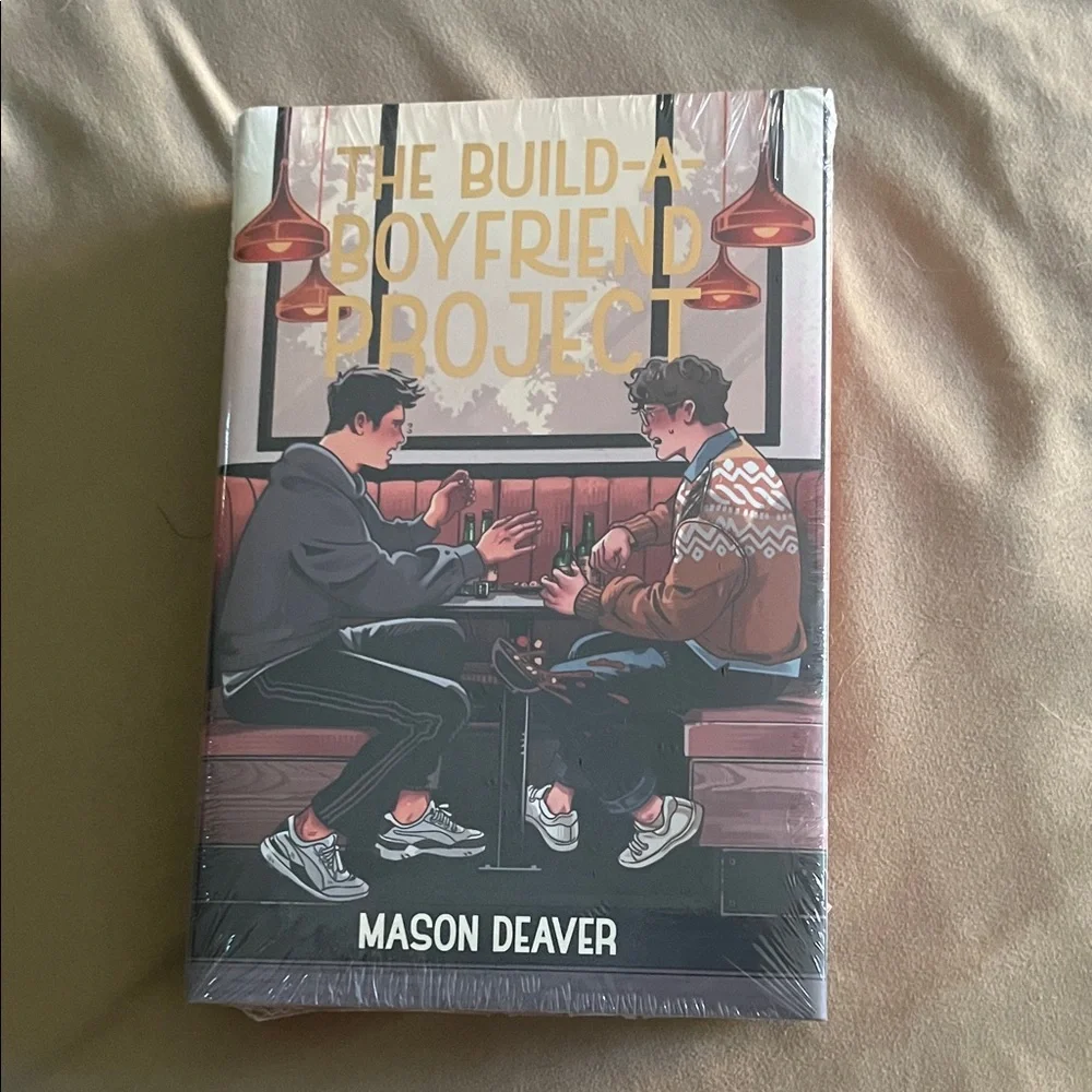Book - The Build-A-Boyfriend Project special edition - sprayed edges